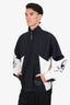 Mastermind White/Black Windbreaker Jacket Size L