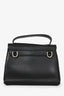 3.1 Phillip Lim Black Leather Paper Clip Top Handle with Strap
