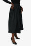Maje Black Nylon Voluminous Skirt Size 42