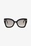 Fendi Black Frame Side Logo Square Sunglasses