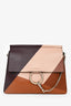 Chloe 2016 Brown/Purple Leather Medium Faye Bag