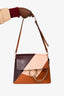 Chloe 2016 Brown/Purple Leather Medium Faye Bag