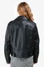 Acne Studios Black Leather New Merlyn Jacket Size 38