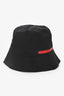 Prada Black Nylon Bucket Hat Size L