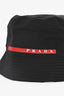 Prada Black Nylon Bucket Hat Size L
