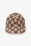 Gucci Beige/Brown GG Supreme Cap Size L