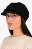 Maison Michel Black Breton Hat Size M