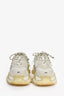 Balenciaga White/Cream Triple S Sneakers Size 7