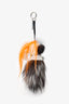 Fendi Black/White Fur Karlito Bag Charm