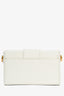 Christian Dior White Leather 'Sac 30 Montaigne Mini' Crossbody