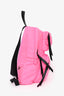Prada Pink Re-Nylon/Saffiano Leather One Shoulder Backpack