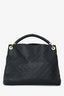 Louis Vuitton Black Leather Empreinte Artsy MM Hobo Bag