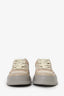 Gucci Brown/Pink GG Supreme Sneakers Size 37.5