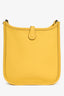 Hermès 2024 Yellow Clemence Leather TPM Evelyne Crossbody