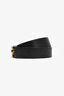 Salvatore Ferragamo Black/Brown Smooth Leather Reversible Belt Size