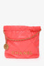 Pre-Loved Chanel™ Pink Mini 22 Hobo