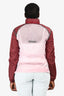Prada Sport Burgundy/Pink Hooded Zip-up Windbreaker Size 46