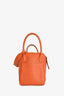 Hermès 2012 Orange Clemence Lindy 30 (As Is)