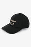 Burberry Black Logo Embroidered Cap Size XS