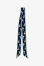 Tiffany & Co. x Moynat Navy Animal Printed Silk Twilly