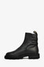 Celine Black Leather Buckle Detail Ankle Boots Size 38