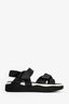 Pre-Loved Chanel™ Black Leather Sport Sandals Size 37
