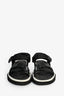 Pre-Loved Chanel™ Black Leather Sport Sandals Size 37