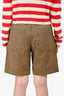 Isabel Marant Etoile Brown Khaki Utility Bermuda Shorts Size 38