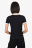 Celine Black/White Celine Paris T-Shirt Size XS