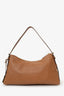 Prada Brown Leather Medium 'Aimee' Shoulder Bag