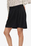 Balenciaga Black Wool Mini Skirt Size 36