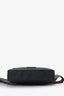 Gucci Black GG Monogram Coated Canvas Web Belt Bag