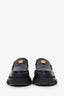 Givenchy Black Leather Logo-plaque Terra Loafer Size 41