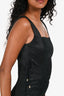 Alberta Ferretti Black Corset Mini Dress Size 4