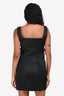 Alberta Ferretti Black Corset Mini Dress Size 4