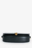 Saint Laurent Black Box Leather Mini Voltaire Bag with Strap
