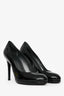 Stuart Weitzman Black Patent Platform Pumps Size 10