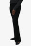 Gucci Vintage Black Straight Leg Trousers Size 46