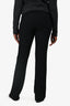 Gucci Vintage Black Straight Leg Trousers Size 46