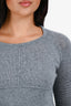Ba&sh Grey Cashmere Sweater Size 0