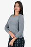 Ba&sh Grey Cashmere Sweater Size 0