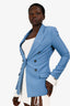 Smythe Blue Wool Blazer Size 10