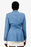 Smythe Blue Wool Blazer Size 10