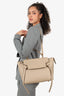 Celine Taupe Leather Mini Belt Bag with Strap
