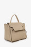 Celine Taupe Leather Mini Belt Bag with Strap