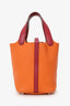 Hermès 2016 Orange Rouge Bicolour Clemence Picotin 18