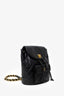Pre-Loved Chanel™ 1994-96 Black Leather Quilted Mini Duma Backpack