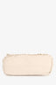 Bottega Veneta White Intrecciato Fringe Shoulder Bag