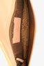 Dries Van Noten Gold Velvet Clutch