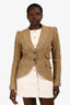 Smythe Beige Linen Blazer Size 10